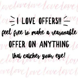 Make me an offer! 💗💗